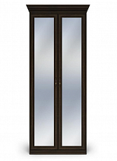 Шкаф Неаполь 2 дверный с зеркалом №2 дуб april