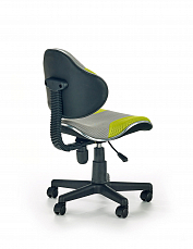 Кресло рабочее детское Халмар Флэш 2 серый/зеленый