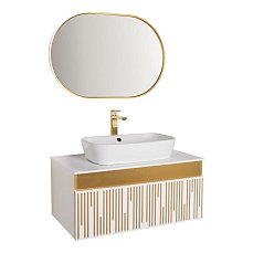 Зеркало для ванной "Капсула"