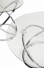 Набор столов Холлиникс (журнальный + 2 приставных) со стеклом