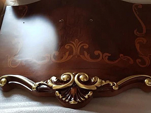 Вивальди Софа стол туалетный с зеркалом трюмо орех