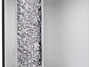 Зеркало овальное в раме с кристаллами 50SX-9138