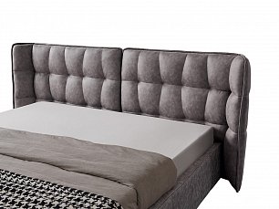Кровать ЕСФ LBD8705 160х200 с мягким изголовьем, подъемным механизмом и ящиком для белья