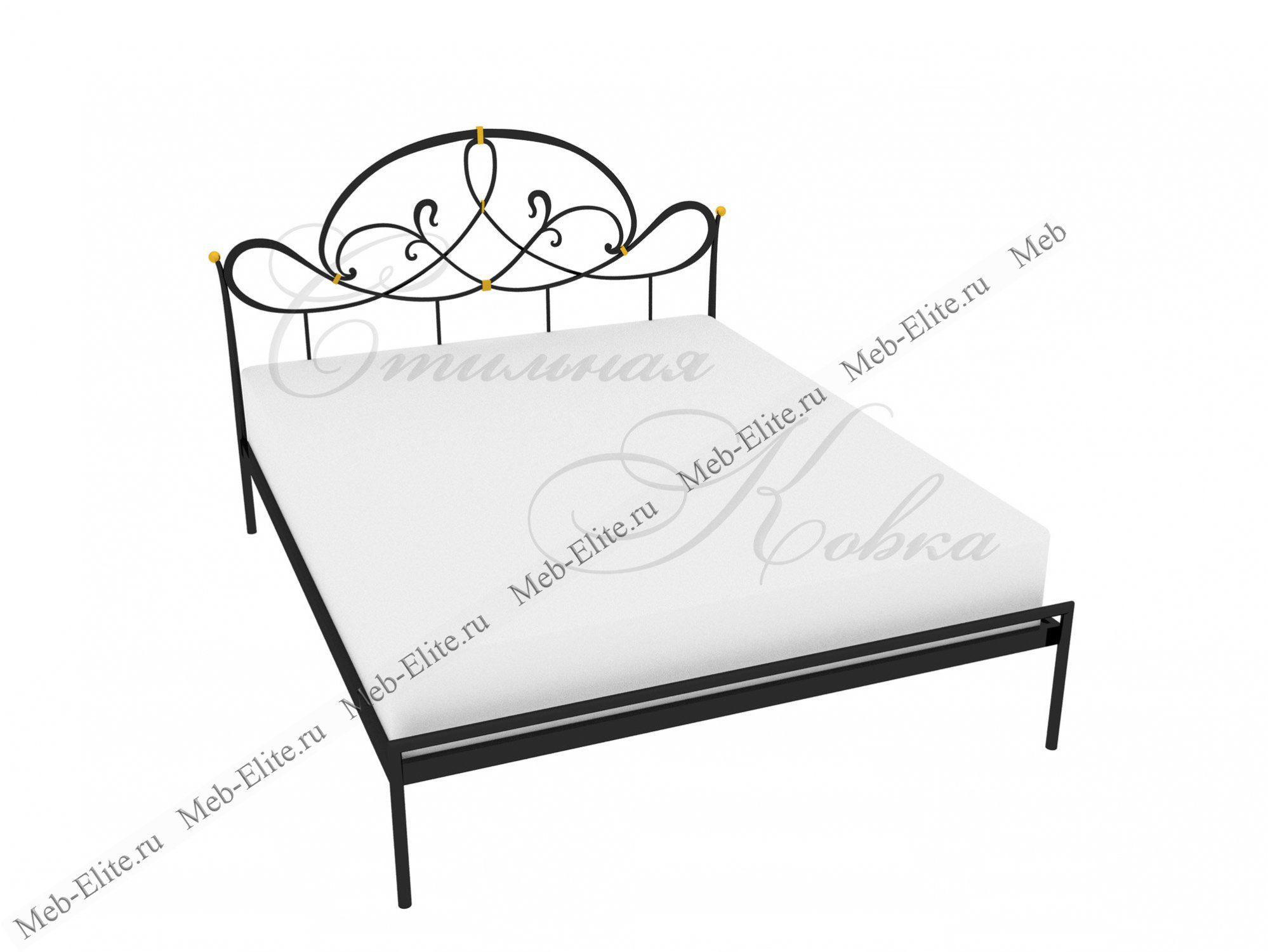 Кровать Доминика 180х190/200 без изножья — купить со склада в интернетмагазине мебели