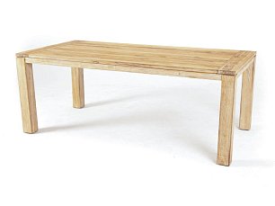 Комплект Арбаро С: стол обеденный 200х100 + 8 стульев соломенный