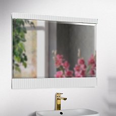 Зеркало для ванной Аванти 100 светло-серый