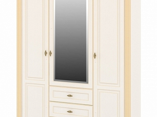 Шкаф Афина 3 дверный с зеркалом МН-222-13