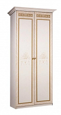 Шкаф Карина 3 2 дверный для белья К3М-2[2] беж глянец