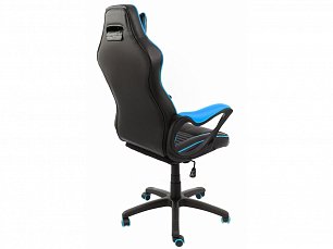 Компьютерное кресло Leon черное / голубое 