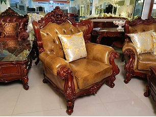 Мягкая мебель Елизавета комплект: диван 3 местный + диван 2 местный + кресло