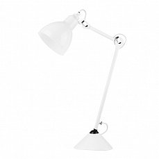 (MТ1201802-1А) Настольная лампа  LOFT 1х40W E14 белый (в комплекте) 865916