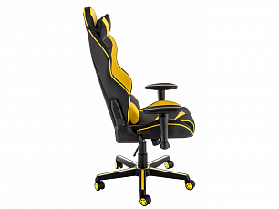 Компьютерное кресло Racer черное / желтое 