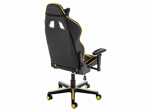 Компьютерное кресло Racer черное / желтое 