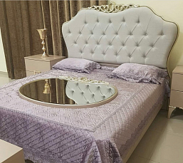 Кровать Вайнона 180х200 с мягким изголовьем