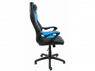 Компьютерное кресло Leon черное / голубое 