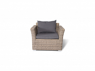 Капучино Дабл комплект: 3 местный диван + 2 местный диван+ 2 кресла + журнальный стол соломенный иск. ротанг