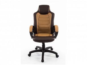 Компьютерное кресло Kadis коричневое / бежевое 