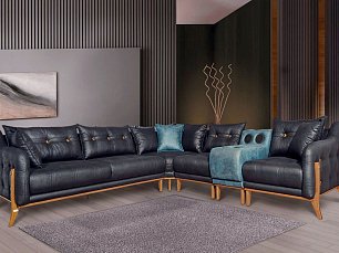 Мягкая мебель Нирвана: угловой диван + кресло