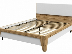 Кровать Сканди 160х200 с мягким изголовьем МН-036-20