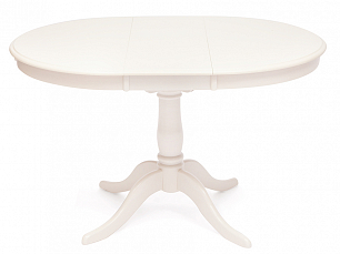 Миланская столовая комплект: Сиена стол обеденный 90/120х90 SA-T4EX + Опера (ткань беж) стул 4 шт.