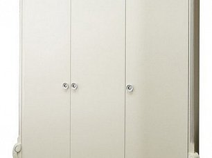 Шкаф Луиза 3 дверный белая эмаль + СП