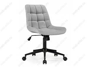 Кресло офисное Честер черный/светло-серый