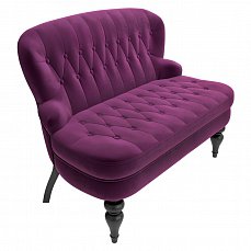 Канапе мягкая мебель темно-фиолетовый