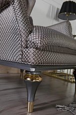 Кресло Милано серый