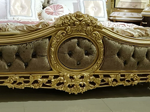 Спальня Версаль орех с золотом